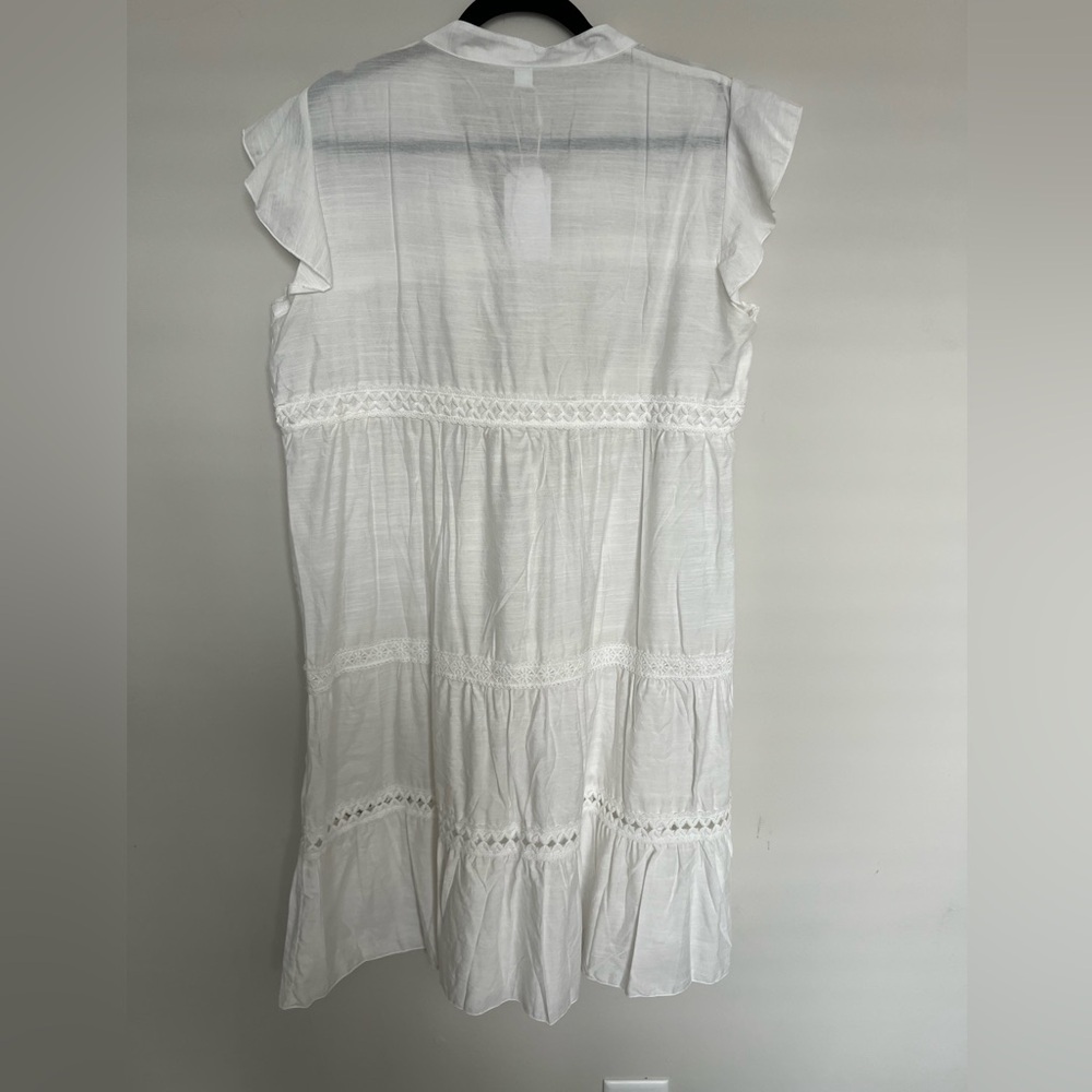 NWT Made With Love Adorable white summer dress Size XL - Picture 4 of 7
